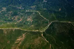 Mountain Range With A Mountain Range