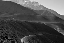 Mountain Range With A Mountain Range