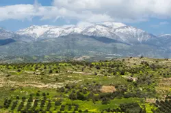Mountain Range With A Mountain Range