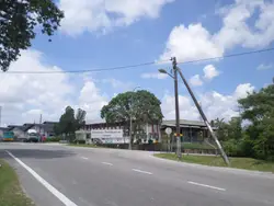 Street With A Street Sign On It