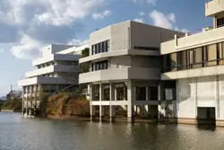 Large Building With A Large Building On Top