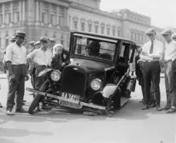 Vintage Photo Of A Vintage Car
