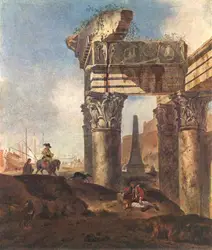 Painting Of A Man Riding A Horse