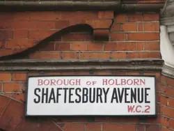 Sign On A Brick Wall That Reads "the City Of London"