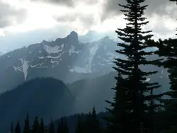 Mountain Range With A Mountain Range