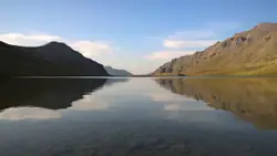 Mountain Range With A Mountain Range
