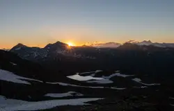 Mountain Range With A Mountain Range