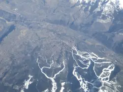 Mountain Range With A Mountain Range
