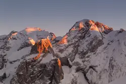 Mountain Range With A Mountain Range