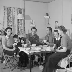 People Sitting At A Table