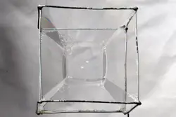 Glass Bowl With A Glass Wall