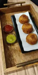 Tray With A Doughnut And A Cup Of Coffee