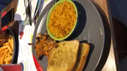 Plate Of Food With A Sandwich And A Bowl Of Soup