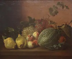 Table Topped With A Bunch Of Different Types Of Fruit