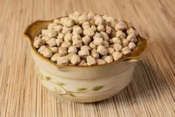 Bowl Of Food On A Wooden Table