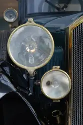 Car With A Large Mirror On It