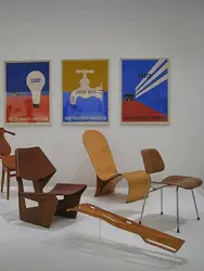 Room With A Table, Chairs, And A Painting