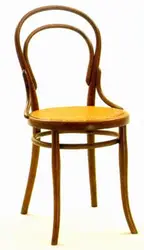 Wooden Chair With A Wooden Seat