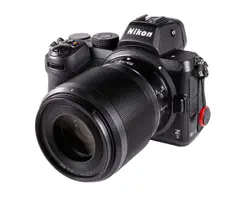 Camera With A Large Black And White Photo