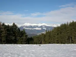 Mountain With A Mountain Range