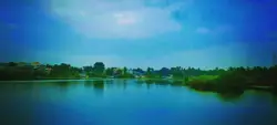 Lake With A Large Body Of Water