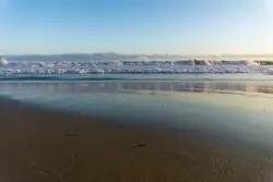 Beach With A Large Body Of Water