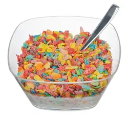 Bowl Filled With A Bunch Of Different Colored Fruit