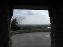 View Out A Window Of A Building