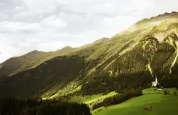 Mountain Range With A Mountain Range