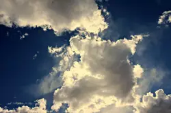 Cloudy Sky With A Cloudy Background