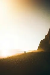 Person Riding A Horse On A Rocky Hill