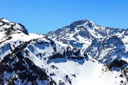 Mountain Range With A Mountain Range
