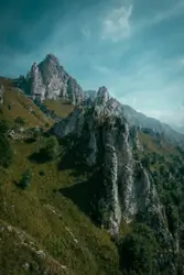 Mountain Range With A Mountain Range