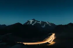 Mountain Range With A Mountain Range