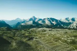 Mountain Range With A Mountain Range