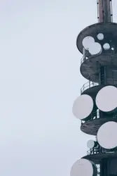 Large Building With A Large Clock On Top