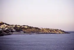 Rocky Outcrop With A View Of The Water