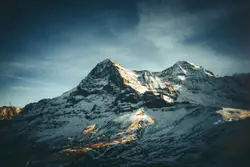 Mountain Range With A Mountain Range