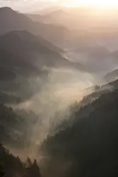 Mountain Range With A Mountain Range