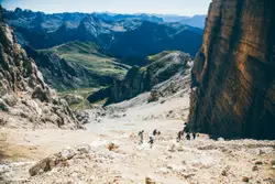 Mountain Range With A Mountain Range