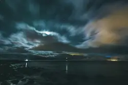 Cloudy Sky With A Few Clouds