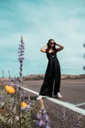 Erica @fashionlush in Borrego Springs during the 2019 S