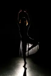 Woman performing dance