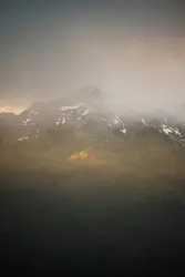 Brown mountain