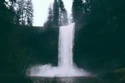 Waterfall during daytime