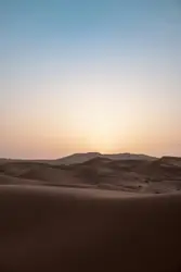 Sand in desert