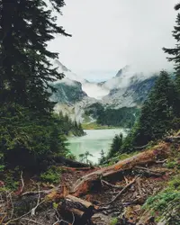 Lake water scenery