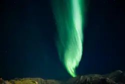 This was my first time seeing northern lights and what 