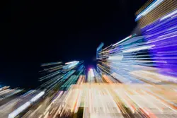 Timelapse photography of cars