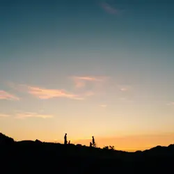 Lake Blanche sunset.